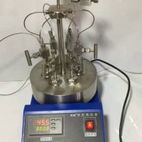 六位平行磁力攪拌高壓反應(yīng)釜連接氣體用