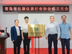 盛瀚主持青島市儀器儀表行業(yè)協(xié)會(huì)成立大會(huì)，并獲選為秘書長(zhǎng)單位